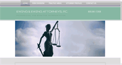 Desktop Screenshot of ewing-ewing.com